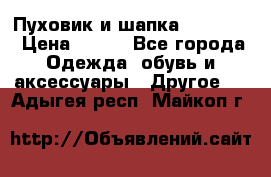 Пуховик и шапка  Adidas  › Цена ­ 100 - Все города Одежда, обувь и аксессуары » Другое   . Адыгея респ.,Майкоп г.